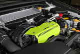 PERRIN 22-25 Subaru WRX Pulley Cover - Neon Yellow (TALL - For Use w/o PERRIN AOS) Perrin Performance Engine Covers  AXOPROS