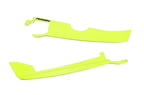 Perrin 22-23 Subaru WRX Radiator Shroud - Neon Yellow Perrin Performance Radiator Shrouds  AXOPROS