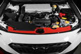 Perrin 22-23 Subaru WRX Radiator Shroud - Red Wrinkle Perrin Performance Radiator Shrouds  AXOPROS