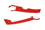 Perrin 22-23 Subaru WRX Radiator Shroud - Red Wrinkle Perrin Performance Radiator Shrouds  AXOPROS