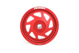 PERRIN 22-25 Subaru WRX/BRZ & Toyota GR86 / 20-25 FXT/OBXT Lightweight Crank Pulley - Red Perrin Performance Pulleys - Crank, Underdrive  AXOPROS