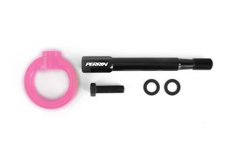 PERRIN 22-25 Toyota GR86 Tow Hook Kit (Front) - Hyper Pink