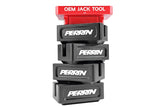 PERRIN 93-25 Subaru WRX/STI/Impreza/OBXT/LGT & 13-25 BRZ/GR86/Crosstrek Jack Pad Set (5pc) - Black Perrin Performance Tools  AXOPROS