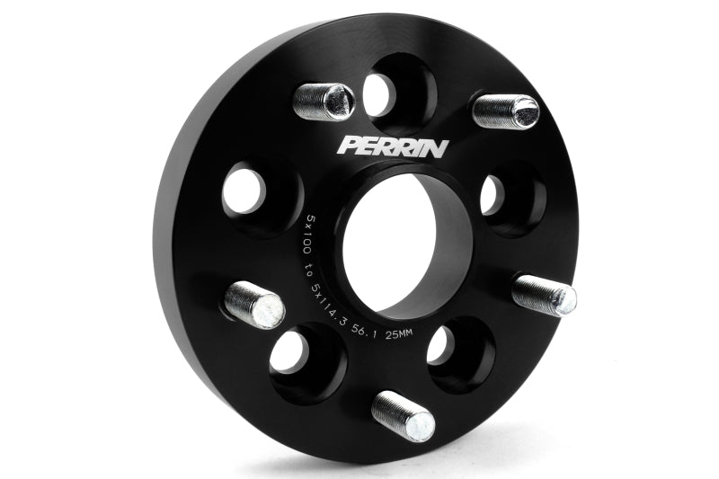 Perrin Wheel Adapter 25mm Bolt-On Type 5x100 to 5x114.3 w/ 56mm Hub (Set of 2) Perrin Performance Wheel Spacers & Adapters  AXOPROS