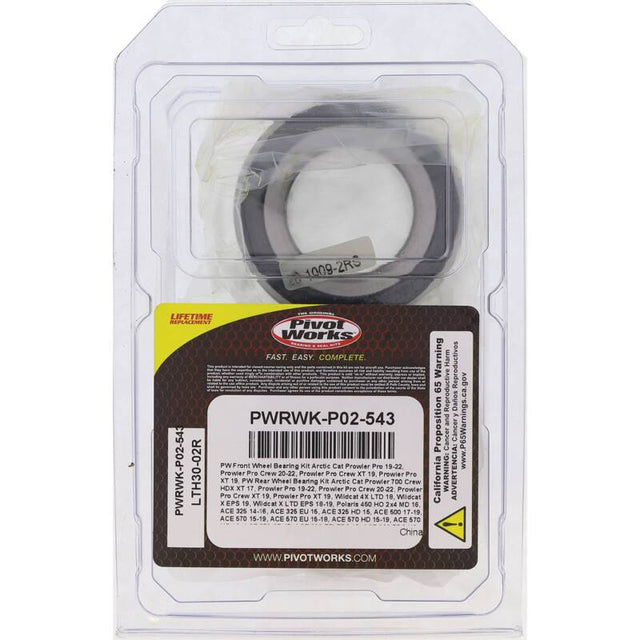 Pivot Works 2015 Polaris Hawkeye 325 2x4 PW - Rear Wheel Bearing Kit Pivot Works Wheel Bearings  AXOPROS