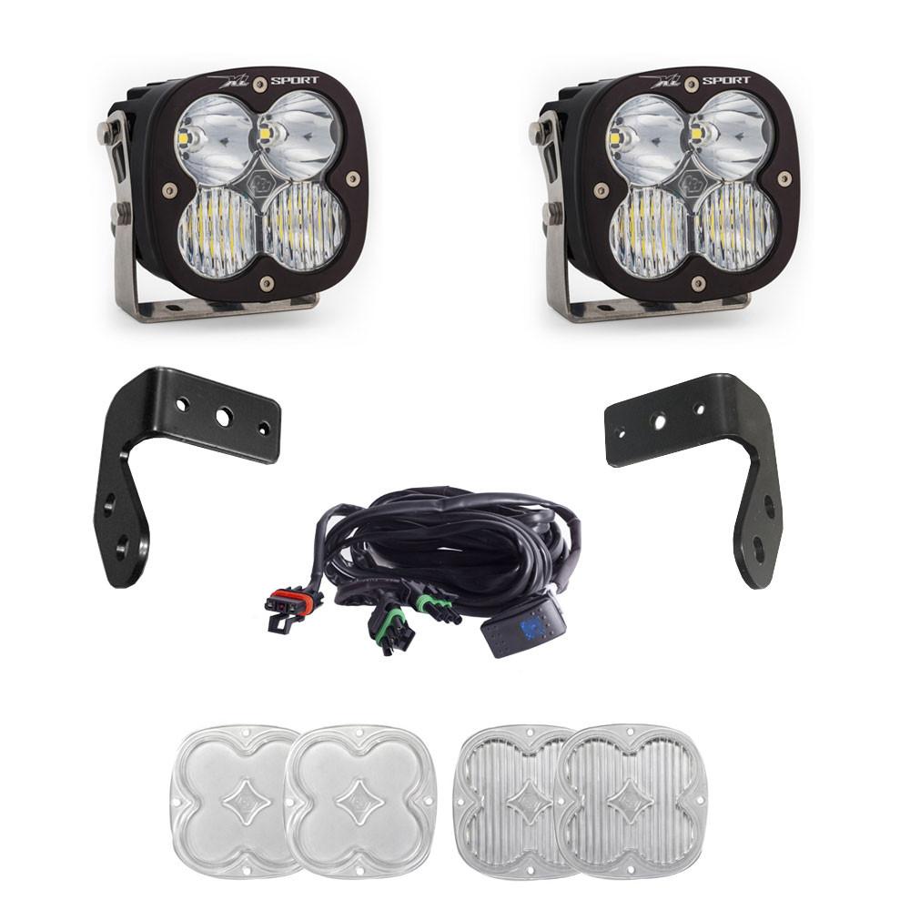 Polaris RZR Pro R XL Sport A-Pillar Kit Baja Designs Auxiliary Light  AXOPROS