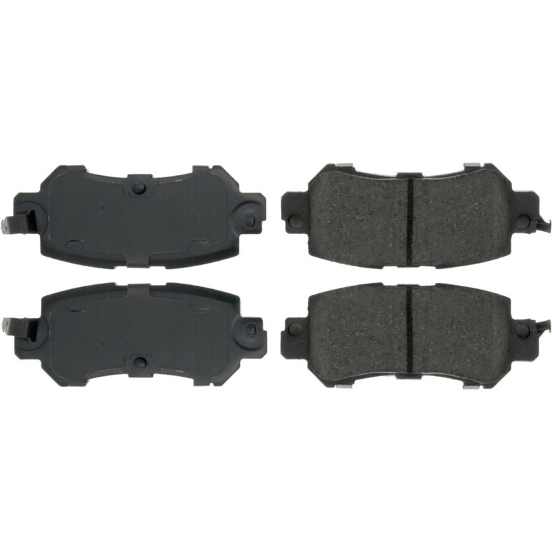 Posi-Quiet 10 / 12-17 Nissan GT-R Premium Semi-Metallic Front Brake Pads Stoptech Brake Calipers - OE  AXOPROS
