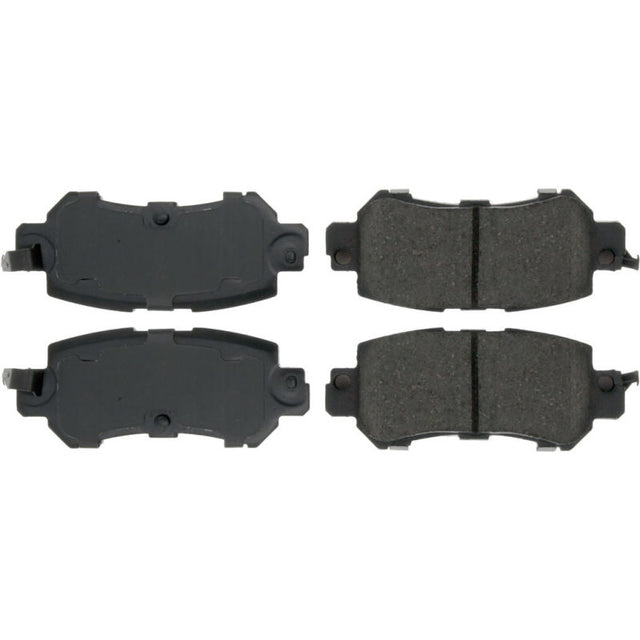 Posi-Quiet 10 / 12-17 Nissan GT-R Premium Semi-Metallic Front Brake Pads Stoptech Brake Calipers - OE  AXOPROS