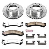 Power Stop 00-05 Cadillac DeVille Front Z36 Truck & Tow Brake Kit PowerStop Brake Kits - Performance D&S  AXOPROS