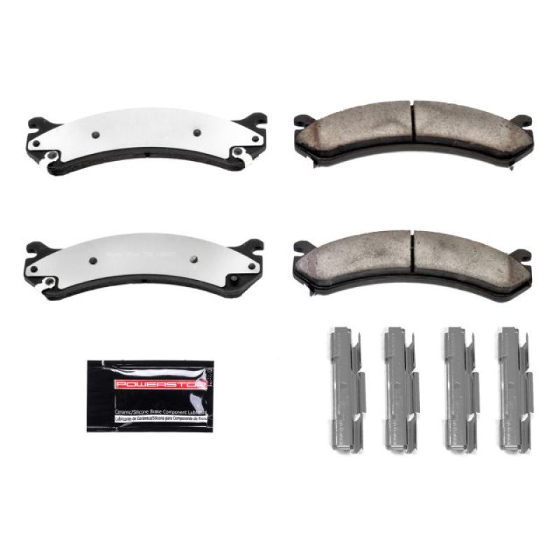 Power Stop 00-05 Cadillac DeVille Front Z36 Truck & Tow Brake Pads w/Hardware PowerStop Brake Pads - Performance  AXOPROS