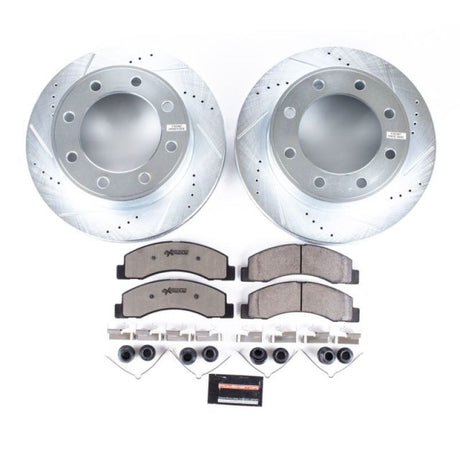 Power Stop 00-05 Ford Excursion Front Z36 Truck & Tow Brake Kit PowerStop Brake Kits - Performance D&S  AXOPROS