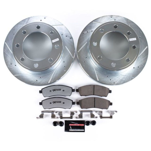 Power Stop 00-05 Ford Excursion Rear Z36 Truck & Tow Brake Kit PowerStop Brake Kits - Performance D&S  AXOPROS