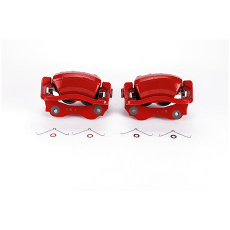 Power Stop 01-05 Lexus IS300 Front Red Calipers w/Brackets - Pair PowerStop Brake Calipers - Perf  AXOPROS
