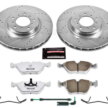 Power Stop 01-06 BMW M3 Front Z26 Street Warrior Brake Kit PowerStop Brake Kits - Performance D&S  AXOPROS