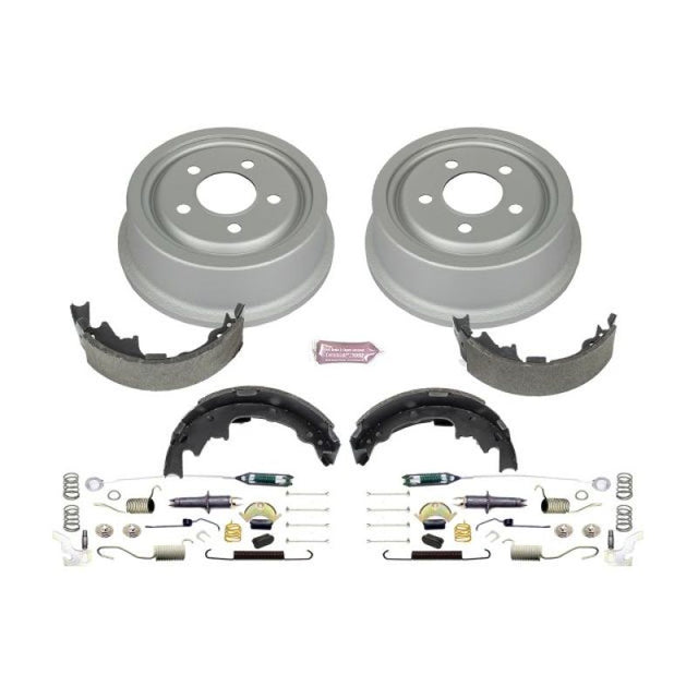 Power Stop 01-06 Jeep Wrangler Rear Autospecialty Drum Kit PowerStop Brake Drums  AXOPROS