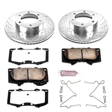 Power Stop 01-07 Toyota Sequoia Front Z36 Truck & Tow Brake Kit PowerStop Brake Kits - Performance D&S  AXOPROS