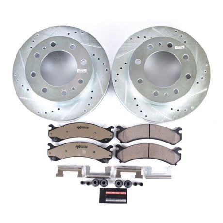 Power Stop 02-04 Chevrolet Avalanche 2500 Front Z36 Truck & Tow Brake Kit PowerStop Brake Kits - Performance D&S  AXOPROS