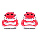 Power Stop 02-05 Dodge Ram 1500 Front Red Calipers w/Brackets - Pair PowerStop Brake Calipers - Perf  AXOPROS