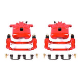 Power Stop 02-06 Acura RSX Front Red Calipers w/Brackets - Pair PowerStop Brake Calipers - Perf  AXOPROS