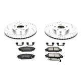 Power Stop 02-06 Acura RSX Front Z23 Evolution Sport Brake Kit PowerStop Brake Kits - Performance D&S  AXOPROS