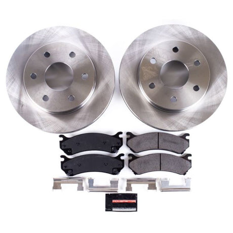 Power Stop 02-06 Cadillac Escalade Front Autospecialty Brake Kit PowerStop Brake Kits - OE  AXOPROS
