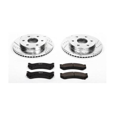 Power Stop 02-06 Cadillac Escalade Front Z23 Evolution Sport Brake Kit PowerStop Brake Kits - Performance D&S  AXOPROS