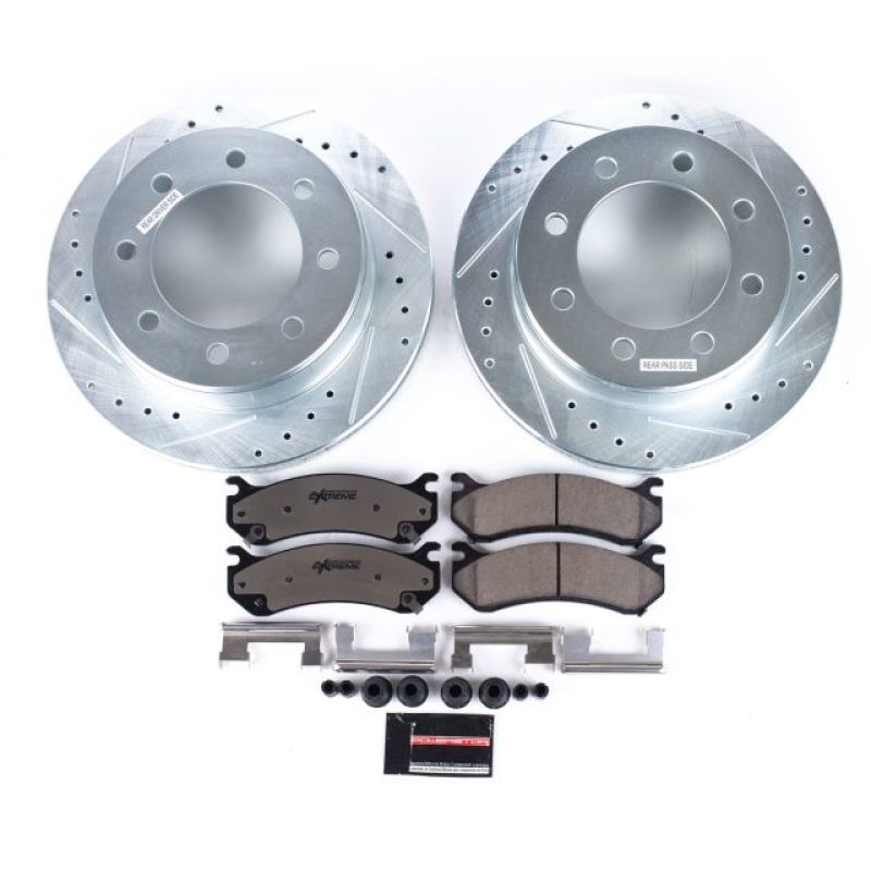 Power Stop 02-06 Chevrolet Avalanche 2500 Rear Z36 Truck & Tow Brake Kit PowerStop Brake Kits - Performance D&S  AXOPROS