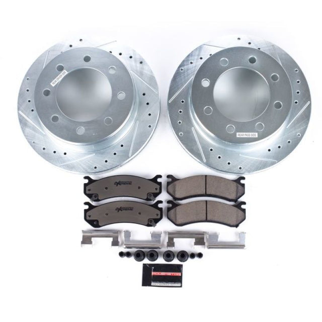 Power Stop 02-06 Chevrolet Avalanche 2500 Rear Z36 Truck & Tow Brake Kit PowerStop Brake Kits - Performance D&S  AXOPROS