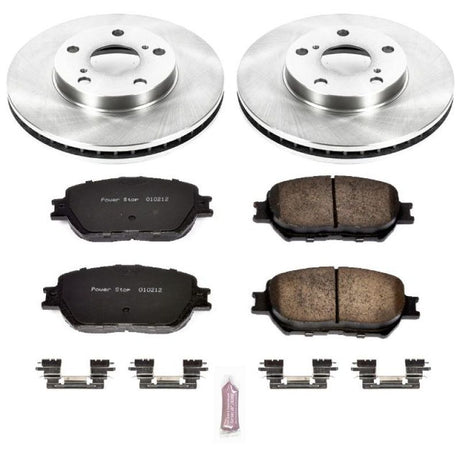 Power Stop 02-06 Toyota Camry Front Autospecialty Brake Kit PowerStop Brake Kits - OE  AXOPROS
