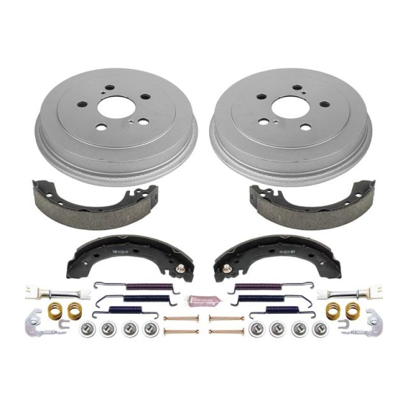 Power Stop 03-08 Toyota Corolla Rear Autospecialty Drum Kit PowerStop Brake Drums  AXOPROS