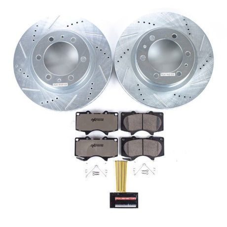 Power Stop 03-09 Toyota 4Runner Front Z36 Truck & Tow Brake Kit PowerStop Brake Kits - Performance D&S  AXOPROS