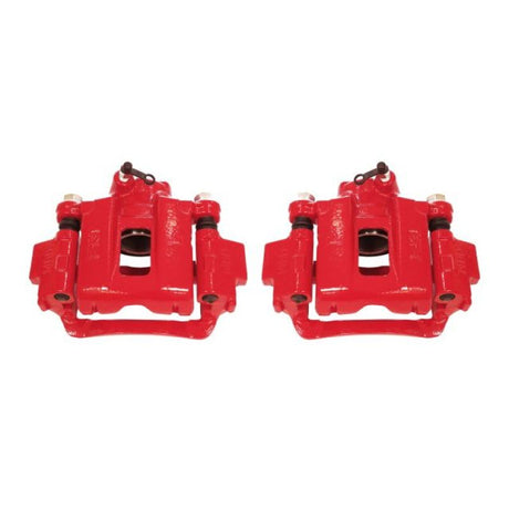 Power Stop 03-09 Toyota 4Runner Rear Red Calipers w/Brackets - Pair PowerStop Brake Calipers - Perf  AXOPROS