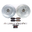 Power Stop 03-12 Infiniti FX35 Rear Z23 Evolution Sport Brake Kit PowerStop Brake Kits - Performance D&S  AXOPROS