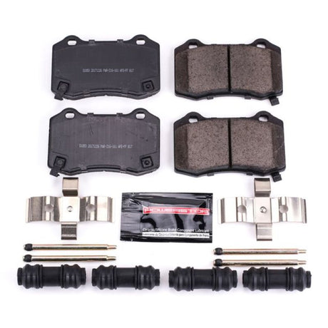 Power Stop 04-07 Cadillac CTS Rear Z23 Evolution Sport Brake Pads w/Hardware PowerStop Brake Pads - Performance  AXOPROS