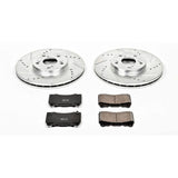 Power Stop 04-08 Acura TL Front Z23 Evolution Sport Brake Kit PowerStop Brake Kits - Performance D&S  AXOPROS