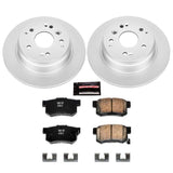 Power Stop 04-08 Acura TL Rear Z17 Evolution Geomet Coated Brake Kit PowerStop Brake Kits - Performance Blank  AXOPROS