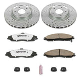 Power Stop 05-07 Cadillac XLR Front Z26 Street Warrior Brake Kit PowerStop Brake Kits - Performance D&S  AXOPROS