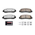 Power Stop 05-08 Ford F-250 Super Duty Front Z36 Truck & Tow Brake Pads w/Hardware PowerStop Brake Pads - Performance  AXOPROS