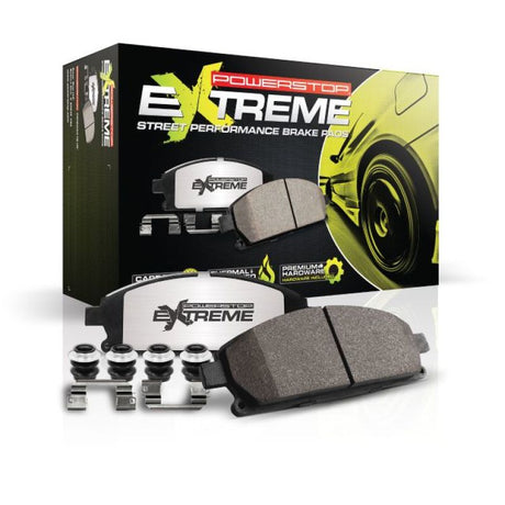 Power Stop 05-10 Chrysler 300 Front Z26 Extreme Street Brake Pads w/Hardware PowerStop Brake Pads - Performance  AXOPROS