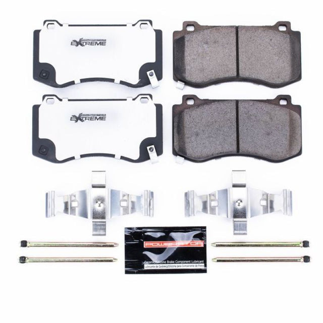 Power Stop 05-10 Chrysler 300 Front Z26 Extreme Street Brake Pads w/Hardware PowerStop Brake Pads - Performance  AXOPROS
