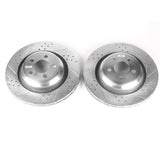 Power Stop 05-10 Chrysler 300 Rear Evolution Drilled & Slotted Rotors - Pair PowerStop Brake Rotors - Slot & Drilled  AXOPROS