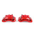 Power Stop 06-08 Dodge Ram 1500 Front Red Calipers w/Brackets - Pair PowerStop Brake Calipers - Perf  AXOPROS