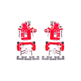 Power Stop 06-11 Acura CSX Rear Red Calipers w/Brackets - Pair PowerStop Brake Calipers - Perf  AXOPROS