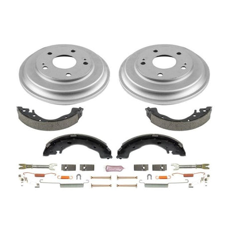 Power Stop 06-11 Honda Civic Coupe Rear Autospecialty Drum Kit PowerStop Brake Drums  AXOPROS