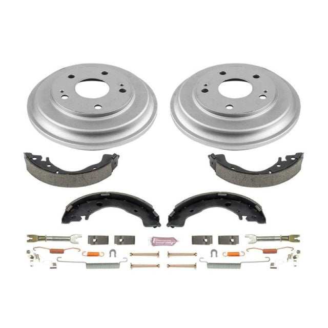 Power Stop 06-11 Honda Civic Coupe Rear Autospecialty Drum Kit PowerStop Brake Drums  AXOPROS