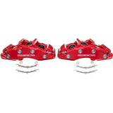 Power Stop 06-13 Chevrolet Corvette Front Red Calipers - Pair PowerStop Brake Calipers - Perf  AXOPROS