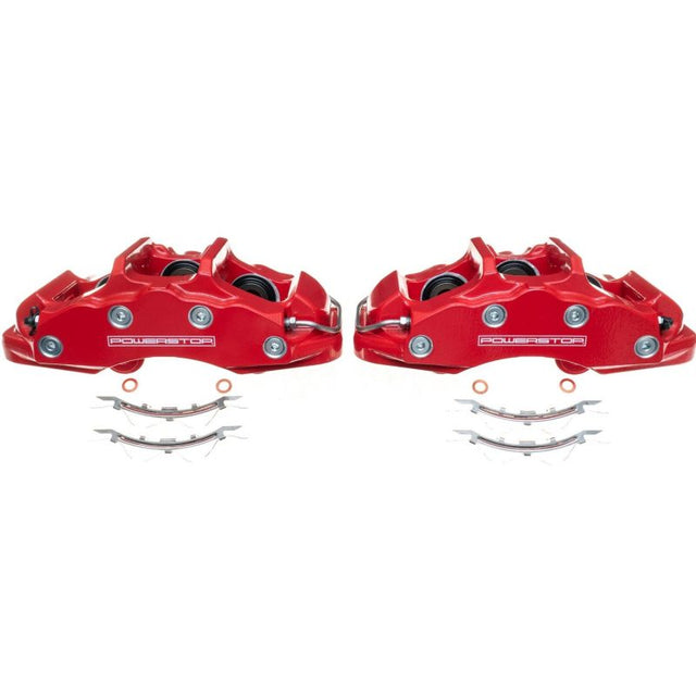 Power Stop 06-13 Chevrolet Corvette Front Red Calipers - Pair PowerStop Brake Calipers - Perf  AXOPROS