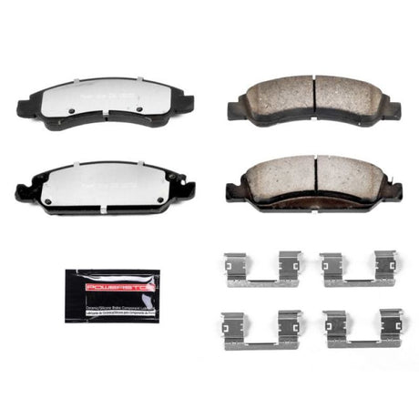 Power Stop 06-18 Chevrolet Silverado 1500 Front Z36 Truck & Tow Brake Pads w/Hardware PowerStop Brake Pads - Performance  AXOPROS