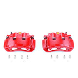 Power Stop 07-09 Chrysler Aspen Front Red Calipers w/Brackets - Pair PowerStop Brake Calipers - Perf  AXOPROS