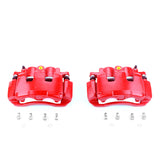 Power Stop 07-09 Chrysler Aspen Front Red Calipers w/Brackets - Pair PowerStop Brake Calipers - Perf  AXOPROS